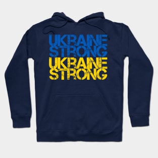 Ukraine Strong Ukrainian Flag Hoodie